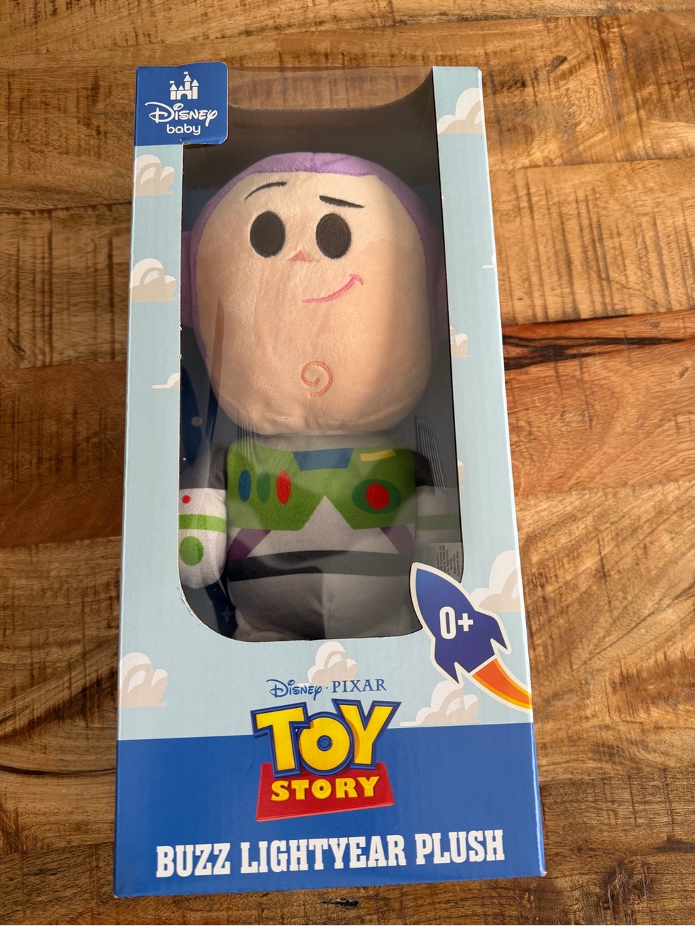Disney Baby Toy Story Buzz Lighyear 12" Plush New, Sealed, exclusively at Aldi